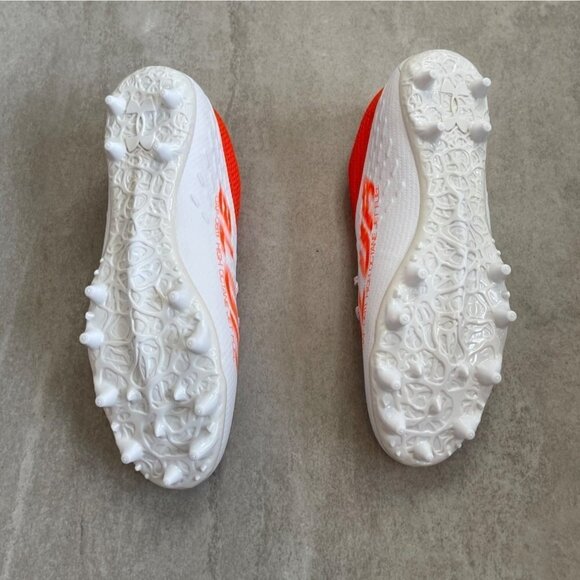 Under Armour White and Orange Athletic Shoes - Picture 11 of 11
